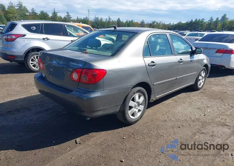 2007 Toyota Corolla Le z USA, uszkodzony, nr VIN 2T1BR32E37C854800